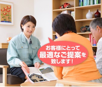 最適な提案をする作業員