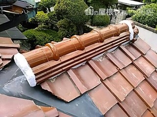 八尾市 瓦工事