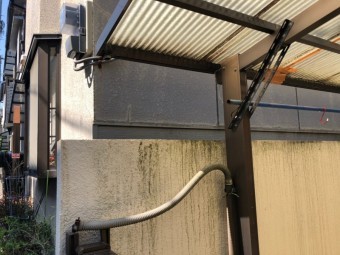 樋が取れている