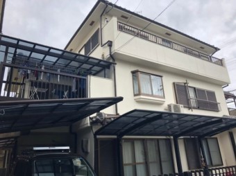 屋根の現場調査