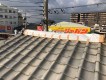 棟瓦シートで養生