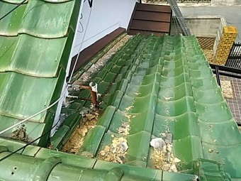 八尾市で漆喰工事