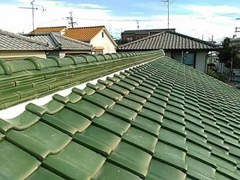 八尾市漆喰工事完了