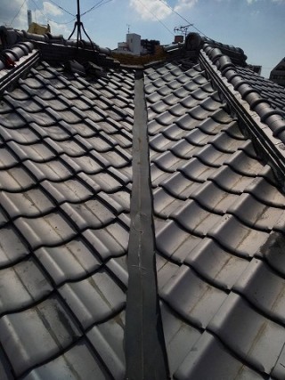谷板金取替後