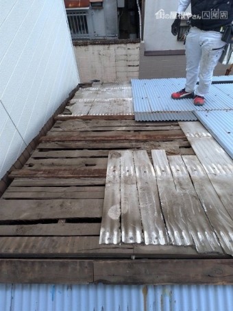 屋根めくり