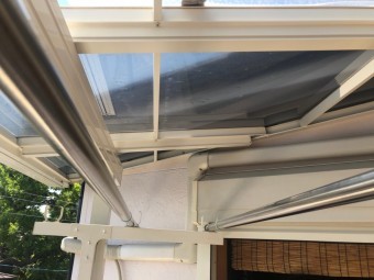 テラス柱部分