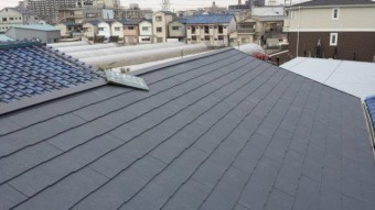 八尾市でコロニアル施工