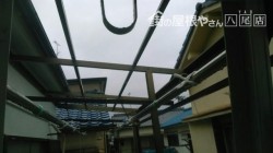 八尾市波板復旧前