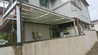 八尾市寝み板が飛んだ