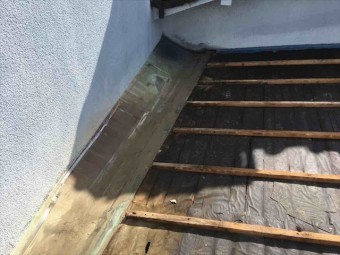 谷の部分