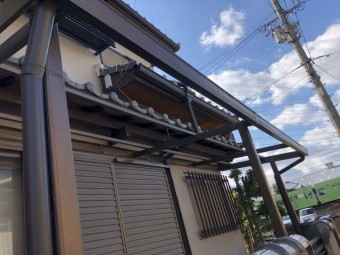 八尾市波板撤去完了