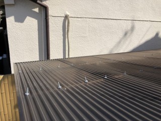 八尾市 波板を直す