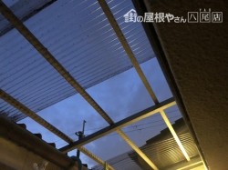 八尾市 波板が飛ぶ