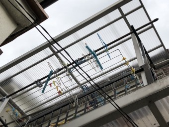 八尾市 波板工事