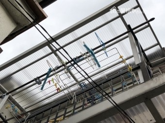 八尾市 波板工事