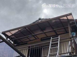 八尾市 波板工事
