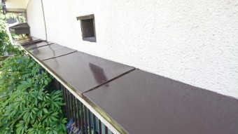八尾市 庇 塗装