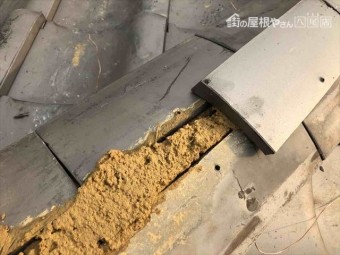 施工中の写真です