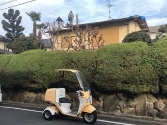 瓦棒棟板金取替