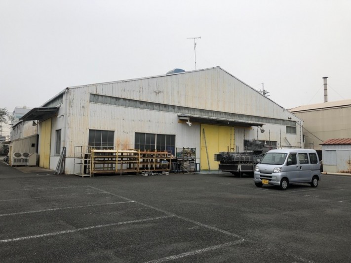 工場の屋根ケラバ工事
