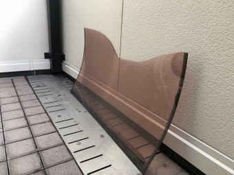 ポリカ落下