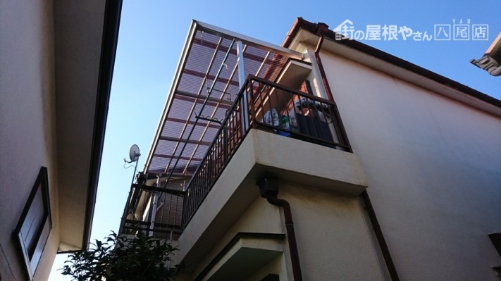 波板張替工事