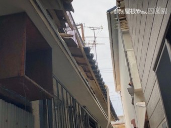 外壁解体後