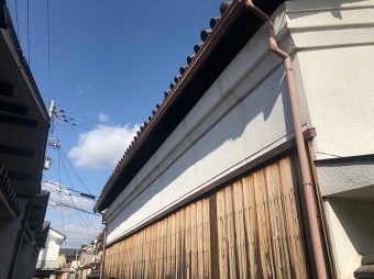 西面の壁