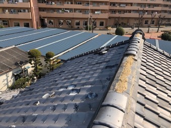 八尾 瓦屋根