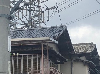 屋根施工後