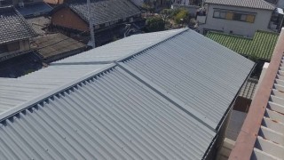 屋根カバー工事施工後