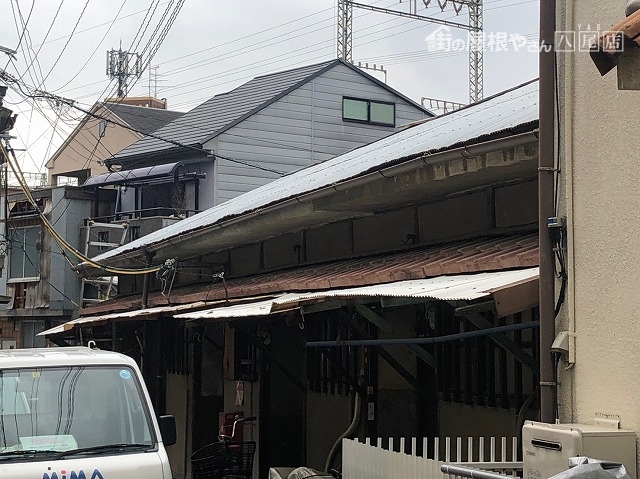 屋根施工前