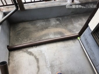 樋補修工事完了
