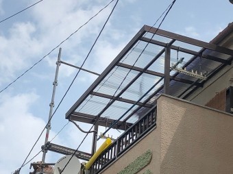 波板施工