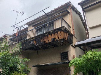 八尾市 ベランダ
