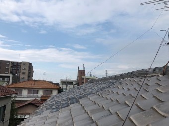 築40年瓦屋根