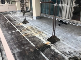 25年前防水工事をしたベランダ