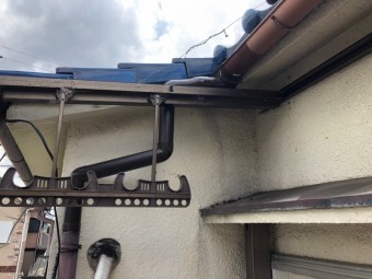 樋の部分修理