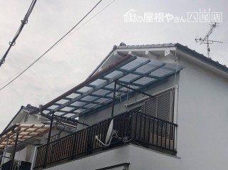 波板施工後