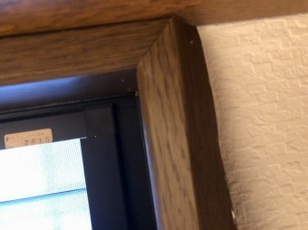 窓枠膨らみ