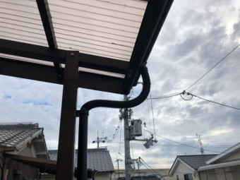 樋取替完了