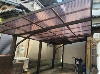 カーポート張替