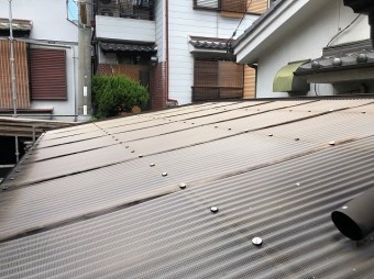 重なり部分が割れてきた