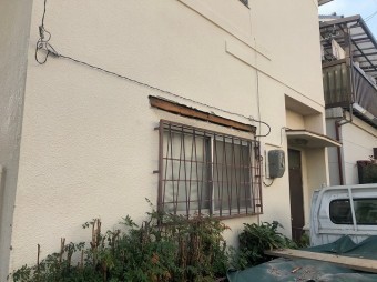 庇の撤去