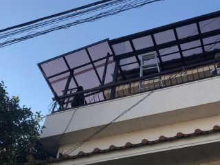波板張替え完了写真