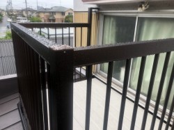 屋根にテラス