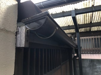 軒樋取替