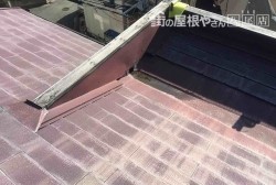 笠木が飛んだ