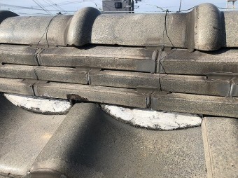 漆喰の劣化