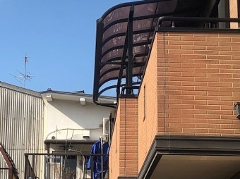 広いベランダ